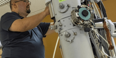 TSS man working on machine